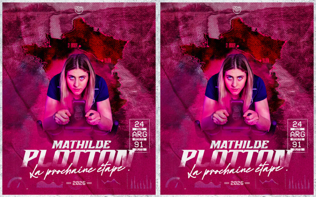 MATHILDE PLOTTON, NOUVELLE JOUEUSE DE LA JDA BOURGOGNE DIJON !
