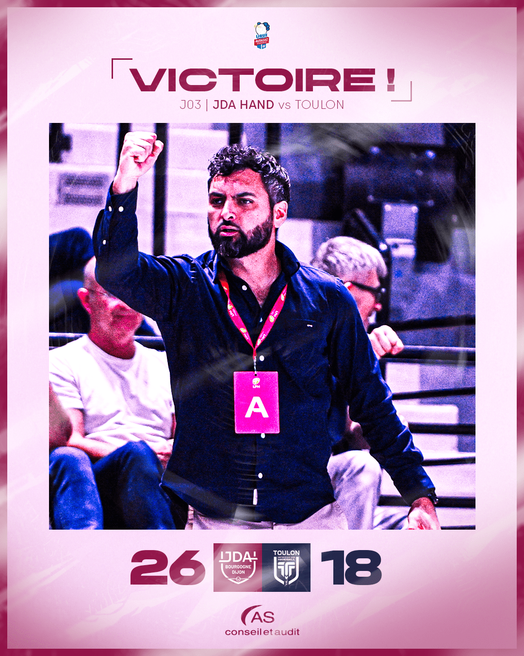 LA JDA LANCE SA SAISON FACE À TOULON